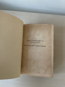 Vintage Alice in Wonderland Book (Illustrated)
