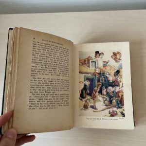 Vintage Alice in Wonderland Book (Illustrated)